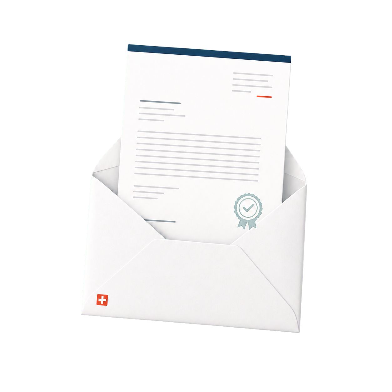 Lettre de contestation préparée